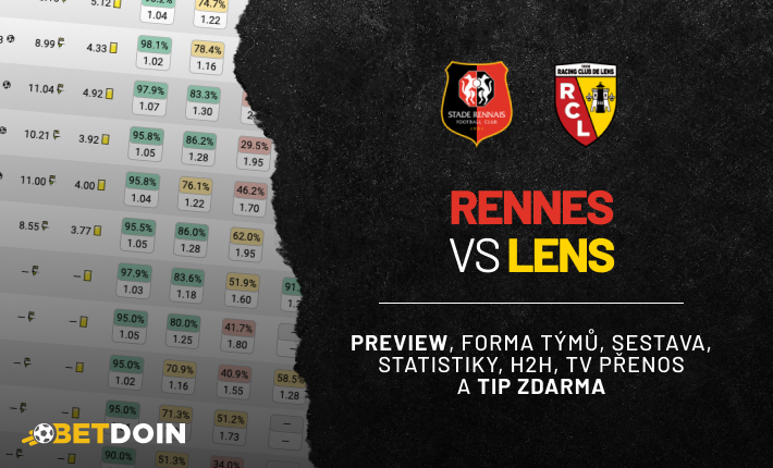 Rennes vs Lens: Preview, tip zdarma a statistiky