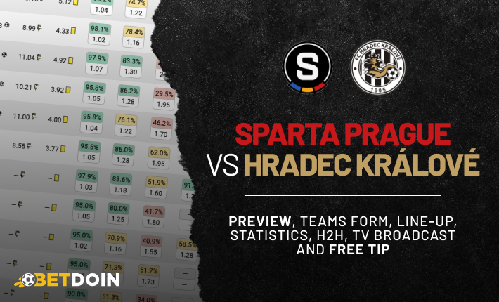 Sparta vs Hradec Kralove: Preview, Free Tip & Prediction