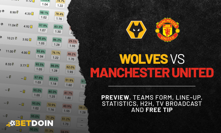 Wolves vs Manchester United: Preview, Free tip & Prediction