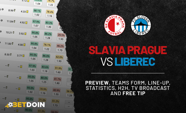 Slavia vs Liberec: Preview, Free tip & Prediction