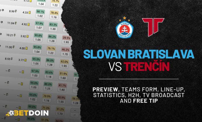 Slovan Bratislava vs Trencin: Preview, Free Tip & Prediction