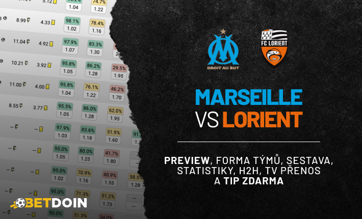 Marseille vs Lorient: Preview, tip zdarma a statistiky