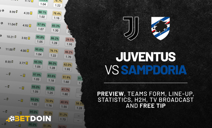 Juventus vs Sampdoria: Preview, Free tip & Prediction